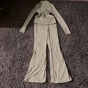 H&M Green 2 piece Set size 14